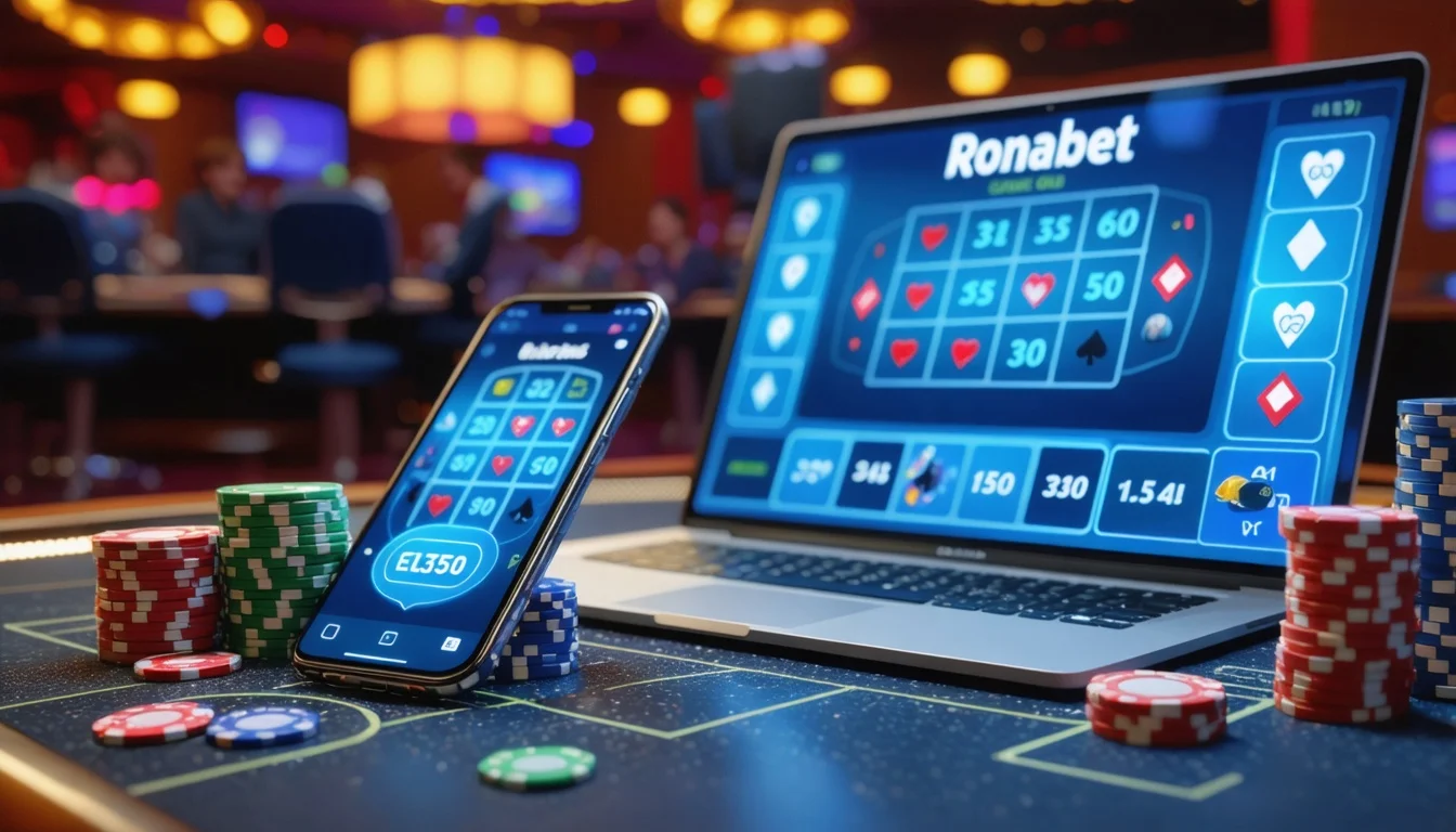 Ronabet Mobil Giriş ve Web Seçenekleri 2026